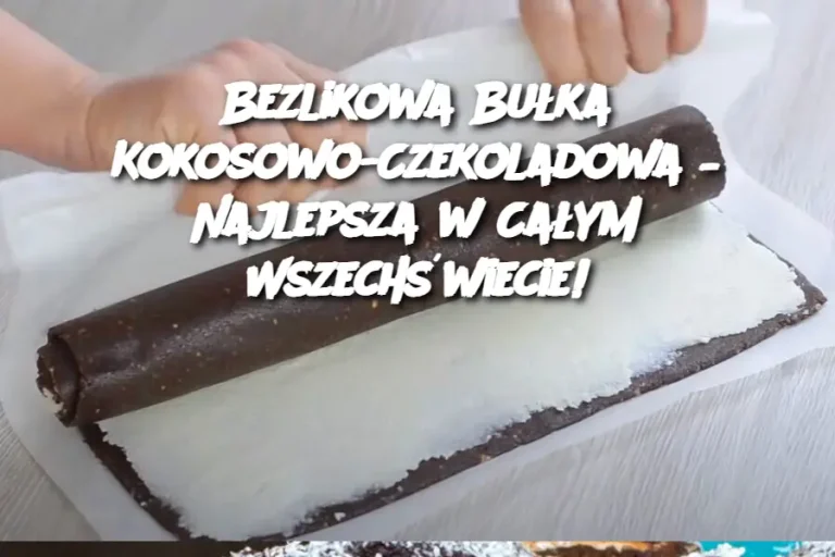 Bezlikowa Bułka Kokosowo-Czekoladowa – Najlepsza w Całym Wszechświecie!