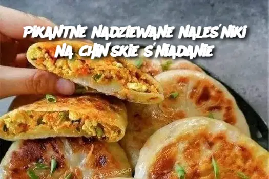 Pikantne nadziewane naleśniki na chińskie śniadanie