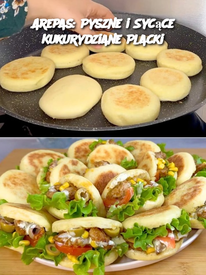 Arepas: Pyszne i Sycące Kukurydziane Placki