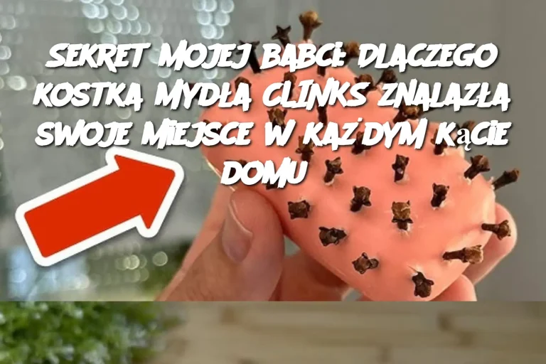 Sekret mojej babci: Dlaczego kostka mydła CLINKS znalazła swoje miejsce w każdym kącie domu?