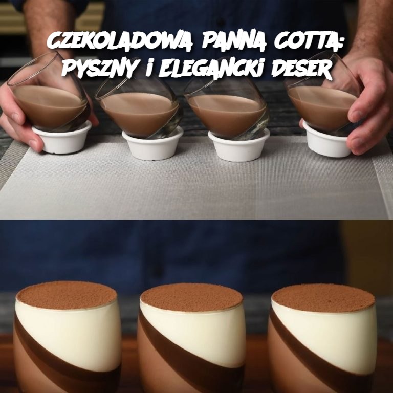 Czekoladowa Panna Cotta: Pyszny i Elegancki Deser