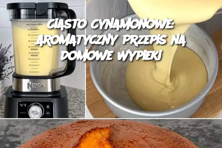 Ciasto Cynamonowe: Aromatyczny Przepis na Domowe Wypieki