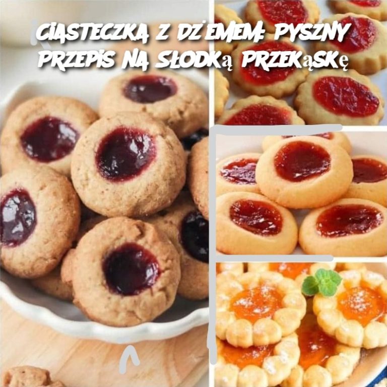 Ciasteczka z Dżemem: Pyszny Przepis na Słodką Przekąskę