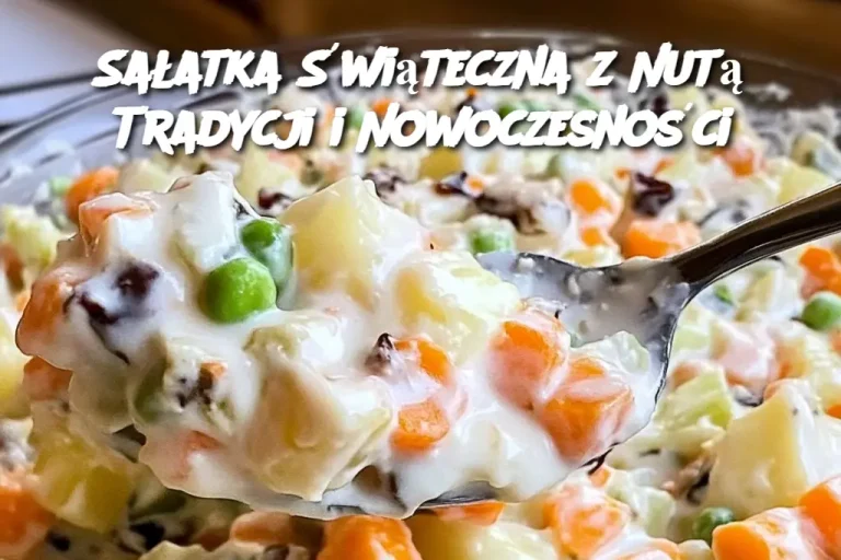 Sałatka Świąteczna z Nutą Tradycji i Nowoczesności