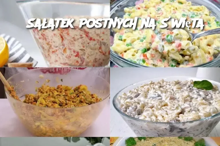 8 Sałatek Postnych na Święta