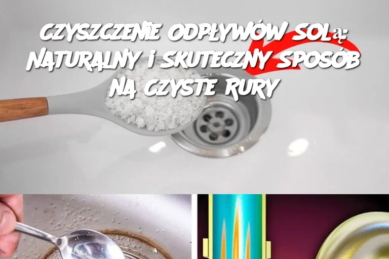 Czyszczenie Odpływów Solą: Naturalny i Skuteczny Sposób na Czyste Rury