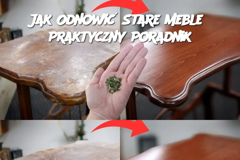 Jak Odnowić Stare Meble? Praktyczny Poradnik