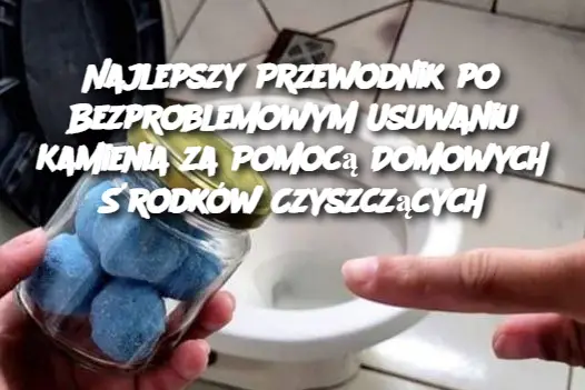 Najlepszy Przewodnik po Bezproblemowym Usuwaniu Kamienia za Pomocą Domowych Środków Czyszczących