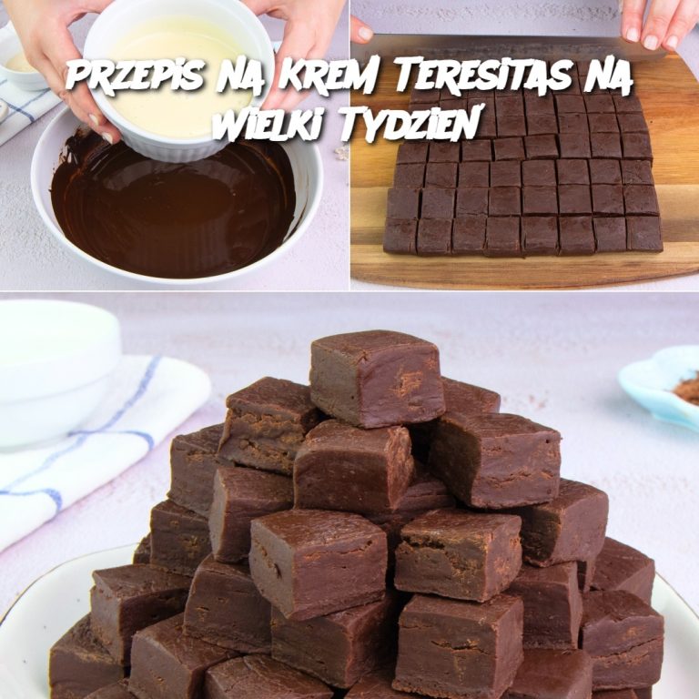 Przepis na Krem Teresitas na Wielki Tydzień