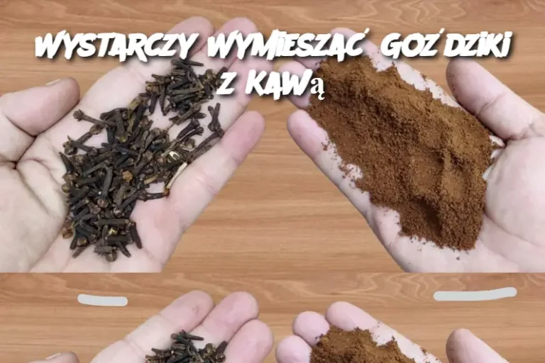 Wystarczy Wymieszać Goździki z Kawą