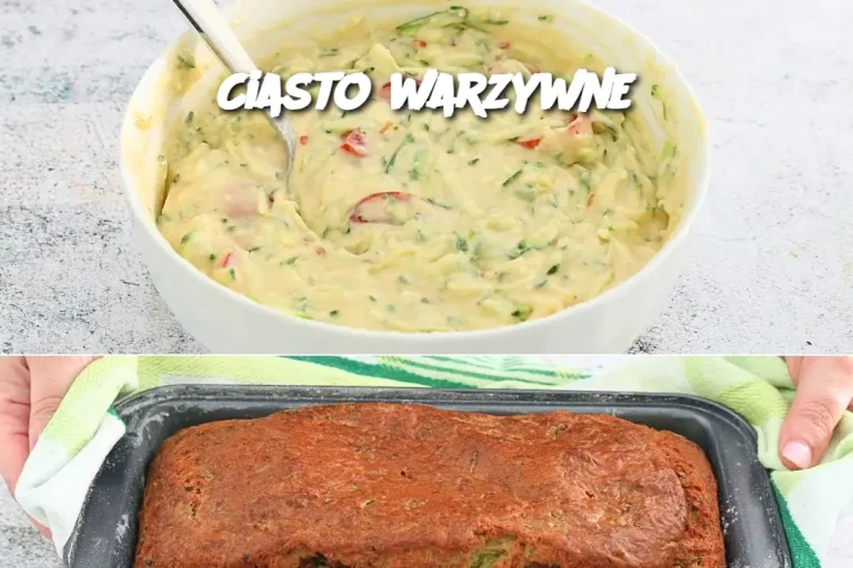 Ciasto warzywne