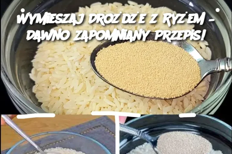 Wymieszaj Drożdże z Ryżem – Dawno Zapomniany Przepis!