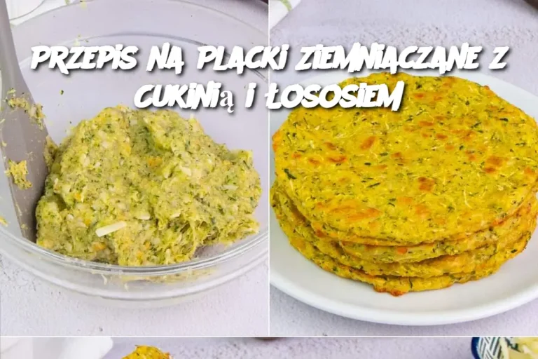 Przepis na Placki Ziemniaczane z Cukinią i Łososiem