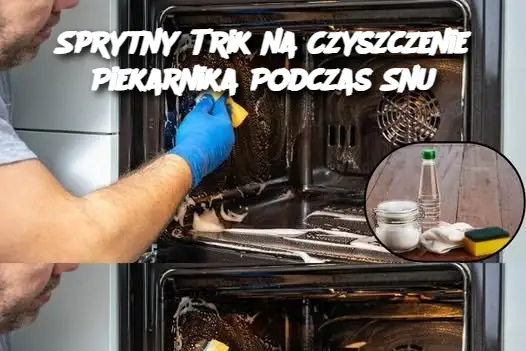 Sprytny Trik na Czyszczenie Piekarnika Podczas Snu