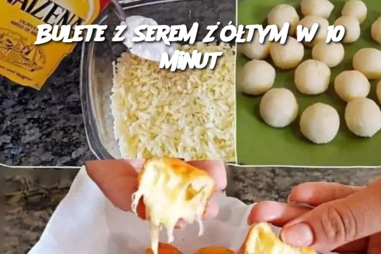 Bulete z Serem Żółtym w 10 Minut