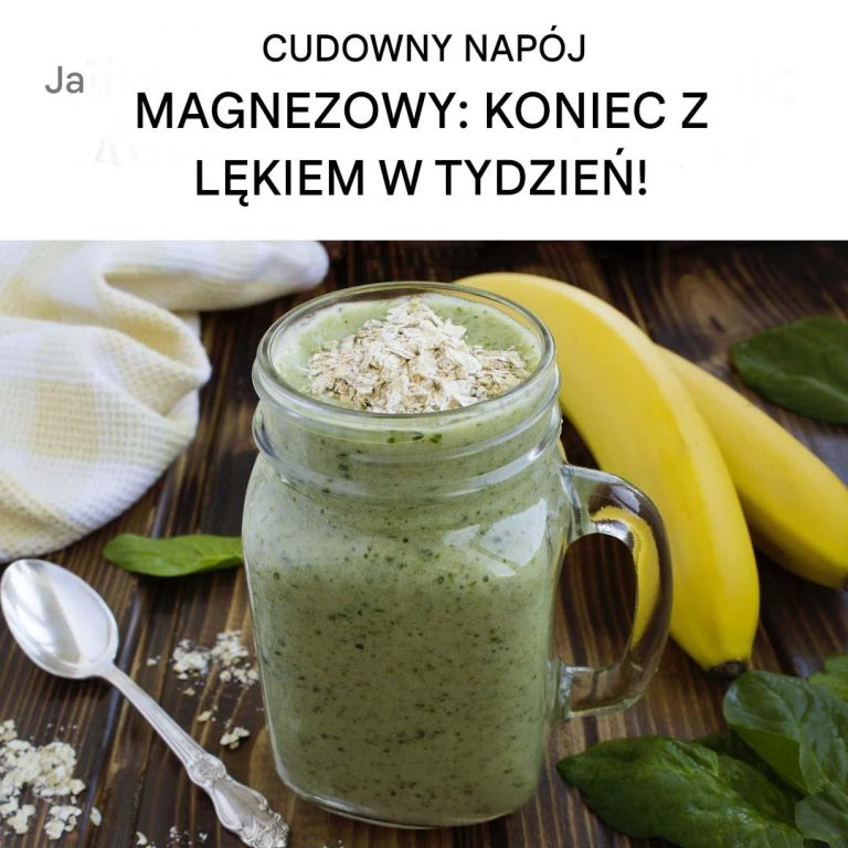 Cudowny Napój Magnezowy: Koniec z Lękiem w Tydzień!