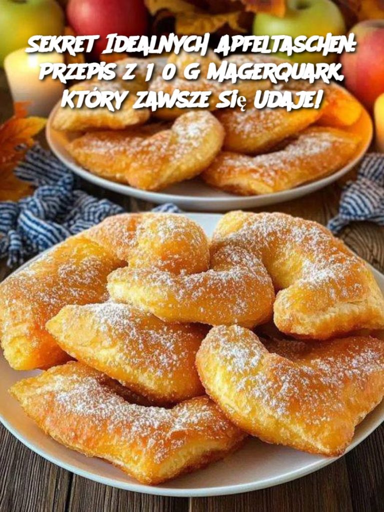 Sekret Idealnych Apfeltaschen: Przepis z 150 g Magerquark, Który Zawsze Się Udaje!