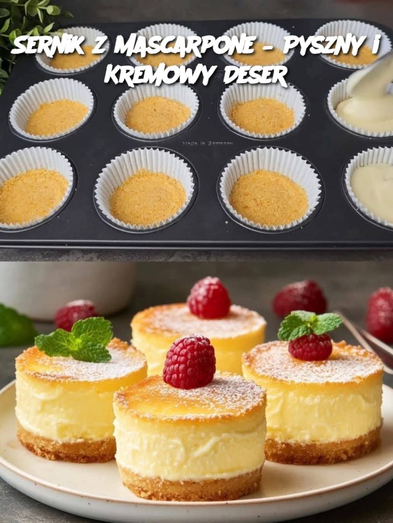 Sernik z Mascarpone – Pyszny i Kremowy Deser