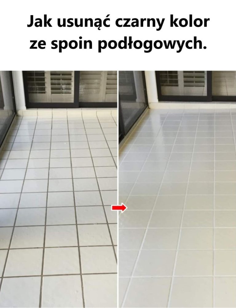 Jak Usunąć Czarny Kolor ze Spoin Podłogowych