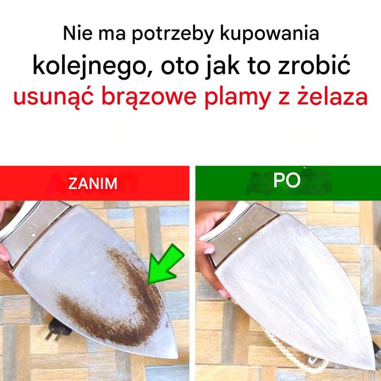 Nie Ma Potrzeby Kupowania Kolejnego: Oto Jak Usunąć Brązowe Plamy z Żelazka