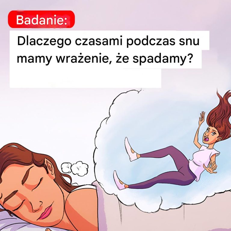 Dlaczego Czasami Podczas Snu Mamy Wrażenie, że Spadamy?