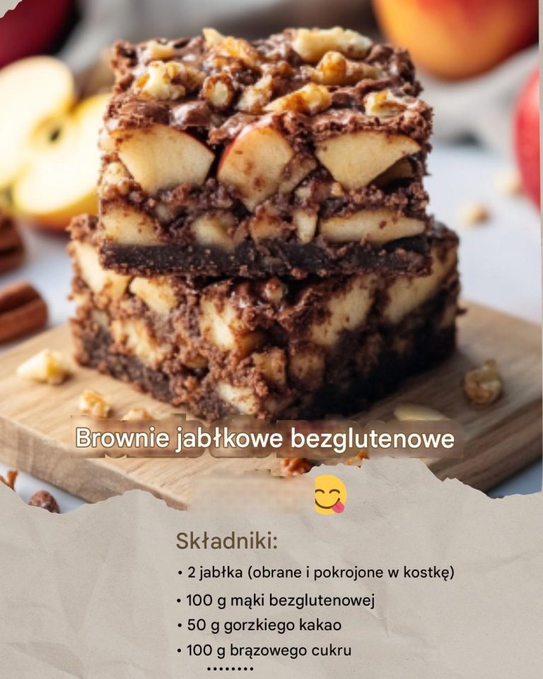 Brownie Jabłkowe Bezglutenowe: Pyszny Przepis