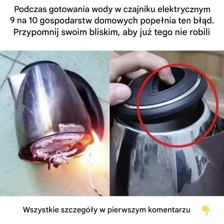 Błędy Podczas Gotowania Wody w Czajniku Elektrycznym