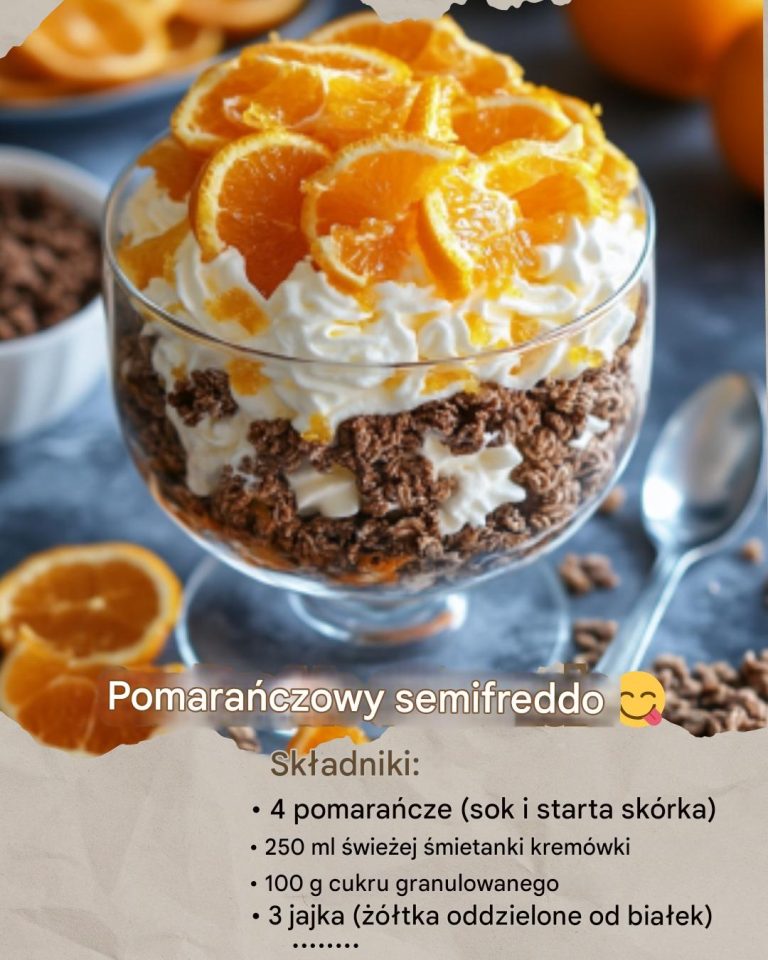 Pomarańczowy Semifreddo: Przepis na Orzeźwiający Deser