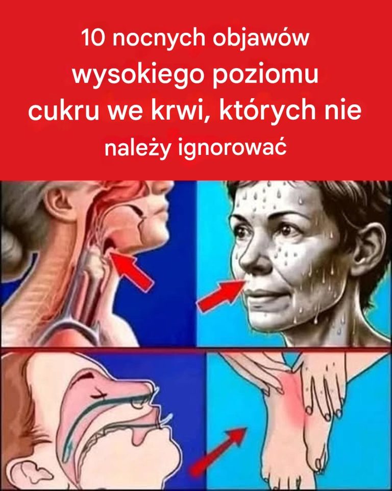 10 Nocnych Objawów Wysokiego Poziomu Cukru we Krwi, Których Nie Należy Ignorować