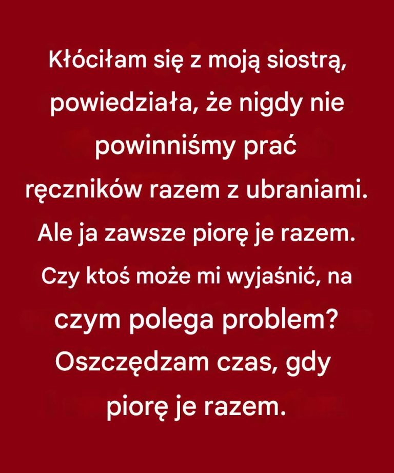 Prawda o praniu ręczników i ubrań razem