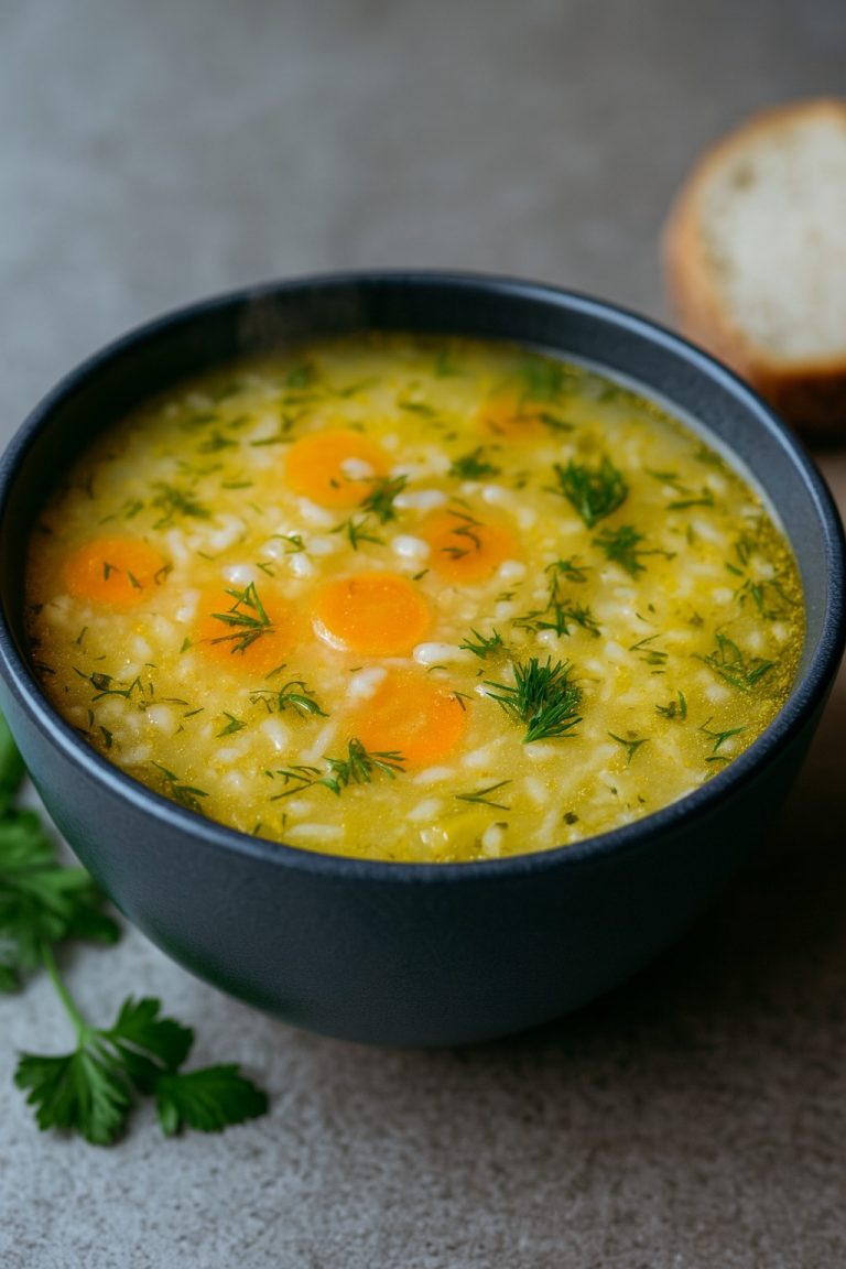 Zupa Ryżanka – przepis domowy