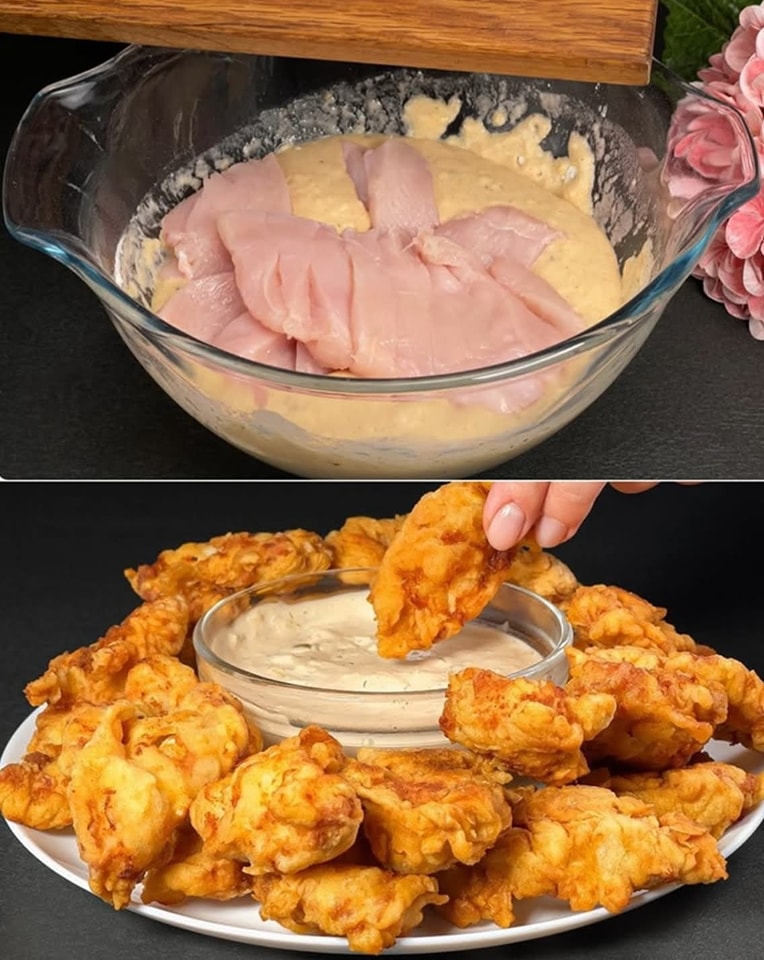 Chrupiące kawałki kurczaka – lepsze niż w KFC.