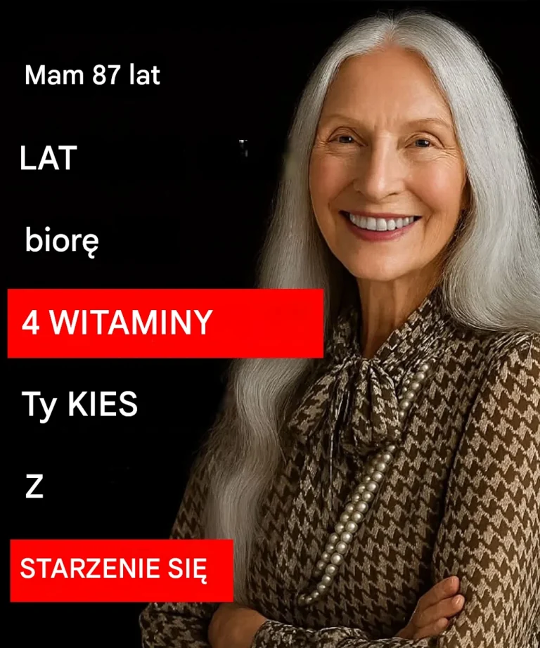 4 witaminy, które ta 87-letnia kobieta przyjmuje, aby zatrzymać starzenie się (i Ty też możesz)