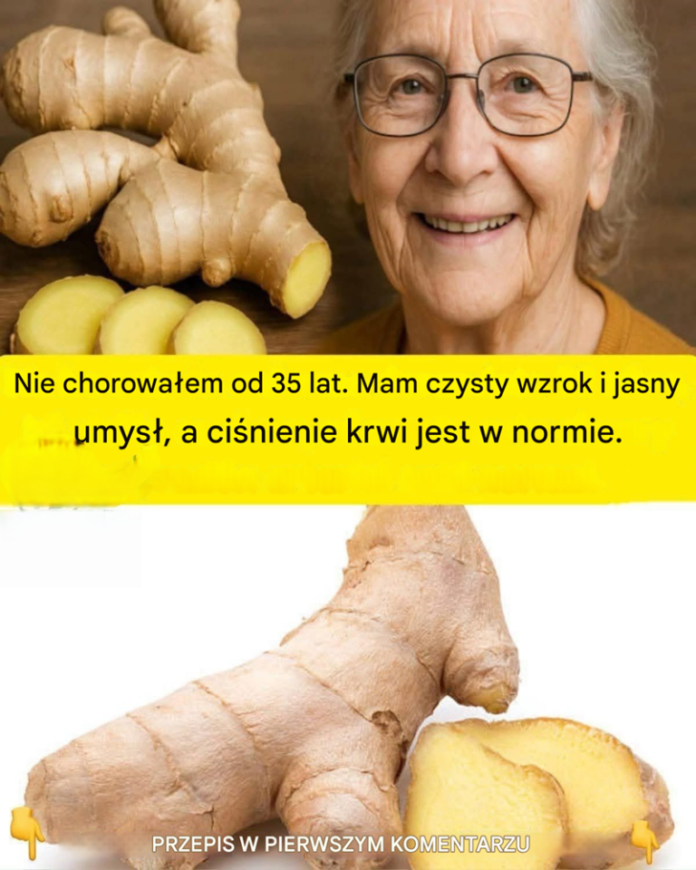 Woda imbirowa dla naszego zdrowia.